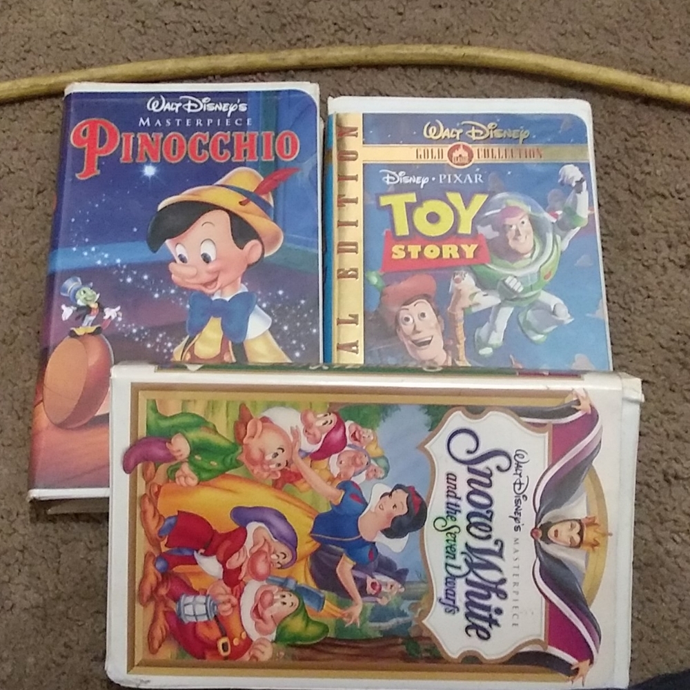 Disney VHS tapes